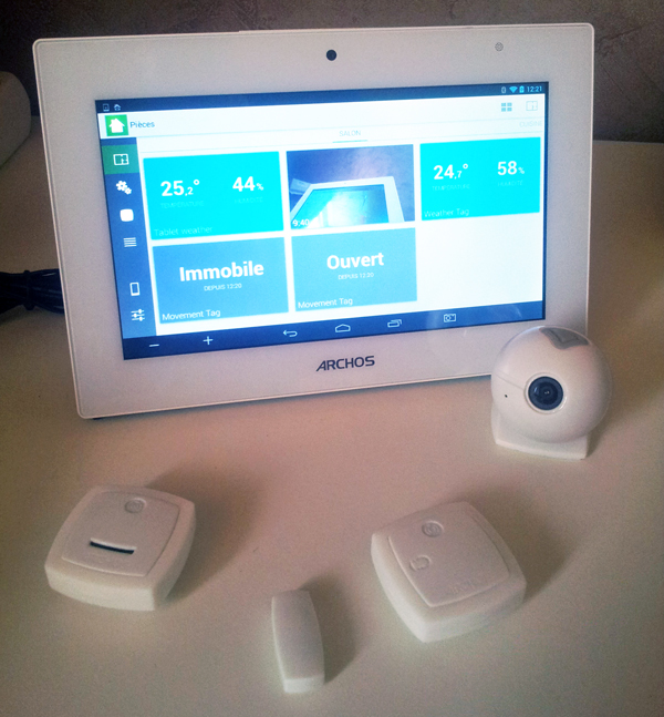 ARCHOS Smart Home : la domotique avec tablette et modules miniatures