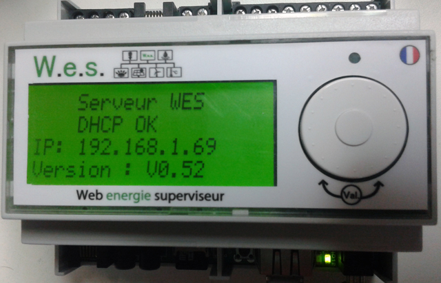 Le Web Energie Superviseur évolue : LCD, version 2, et mise à jour