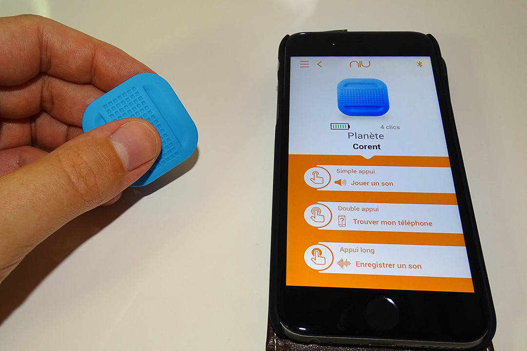 NIU, le bouton Bluetooth compagnon de votre Smartphone