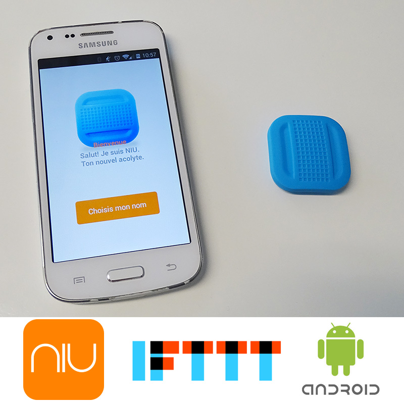 Le bouton NIU de NodOn compatible avec Android et IFTTT