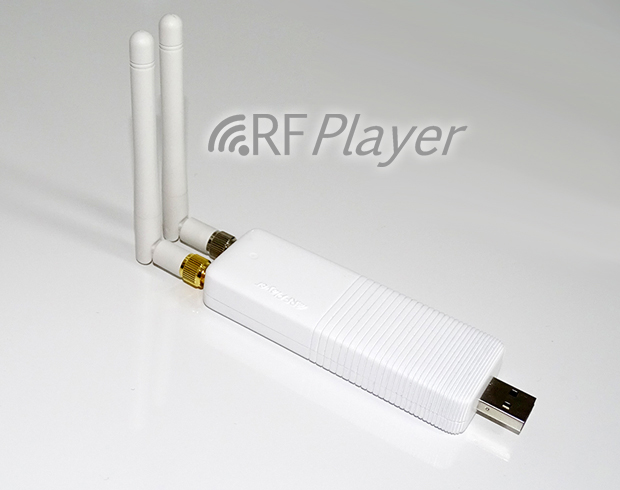 First impressions on the RFPlayer, a new multiprotocol transceiver
