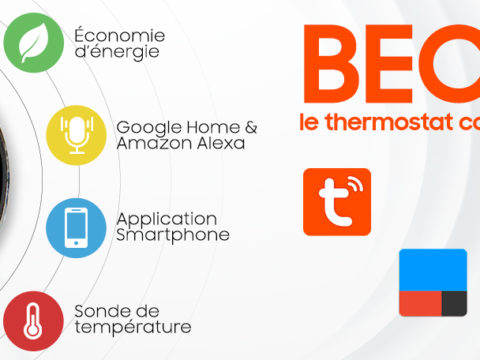 Beca, le thermostat WiFi compatible IFTTT, Google Home et Alexa
