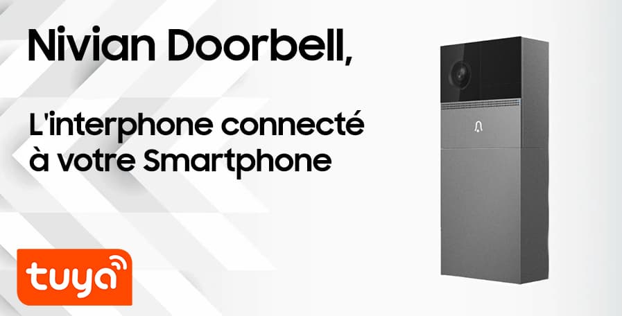 Nivian Doorbell, l’interphone connecté à votre Smartphone