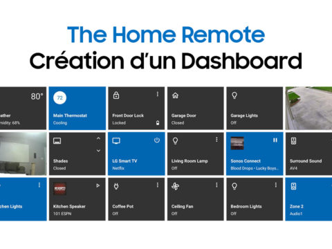 The Home Remote, présentation du logiciel de création de dashboard
