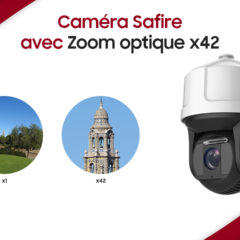 Safire, une caméra motorisée avec zoom optique x42 et Intelligence artificielle