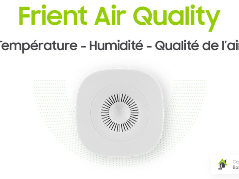 Frient Air Quality, Module de qualité de l’air compatible Jeedom