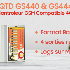 Les nouveaux contrôleurs GSM Iqtronic IQTD-GS440 et IQTD-GS444